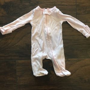 Carter’s pink baby footed pajama
